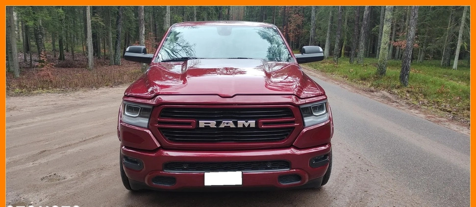 Dodge RAM cena 145950 przebieg: 78367, rok produkcji 2019 z Cybinka małe 436